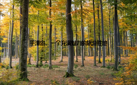 平潭岛, 一个充满魅力的旅游胜地