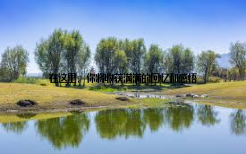 在这里, 你将收获满满的回忆和感悟