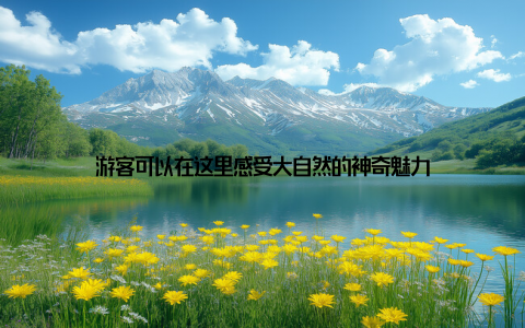 游客可以在这里感受大自然的神奇魅力