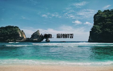 水煮鱼, 麻辣鲜香