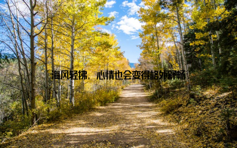 海风轻拂, 心情也会变得格外舒畅